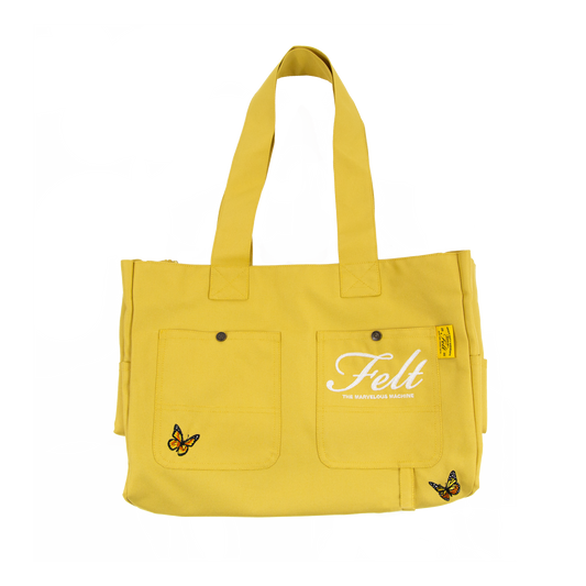 Outside Butterfly Bag Yellow